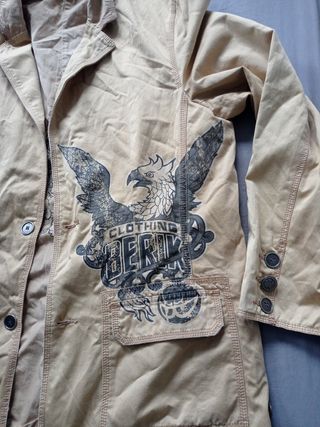 Chaqueta Vintage Old School Reversible