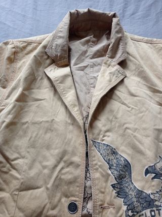 Chaqueta Vintage Old School Reversible