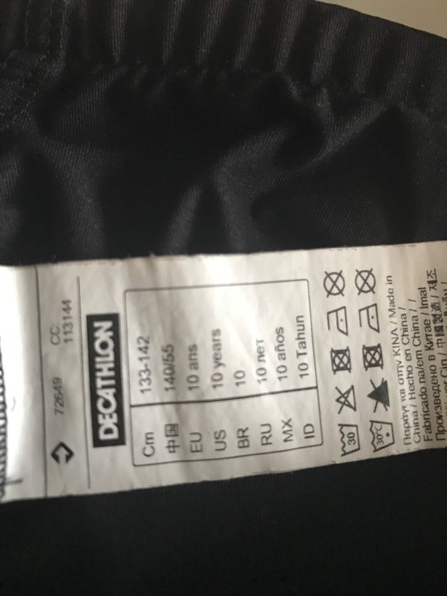 Leggins niña con falda