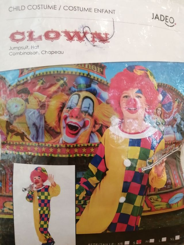 Disfraz payaso Niñ@ 5-6