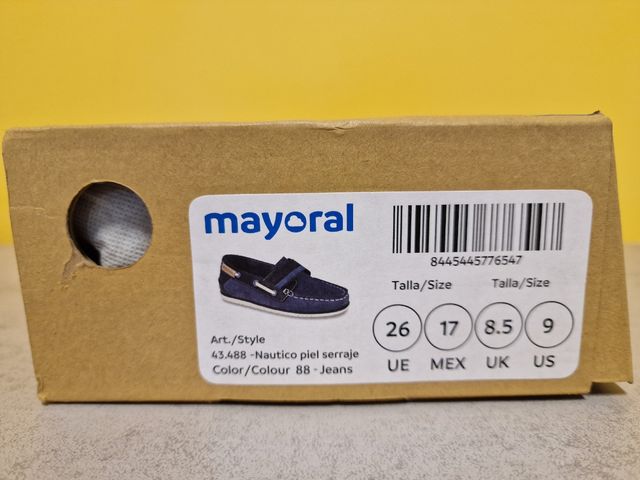 Náutico Mayoral talla 26