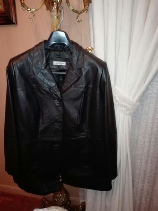 Chaqueta de cuero.