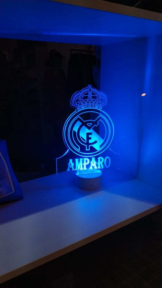 Lampara Led metacrilato personalizada