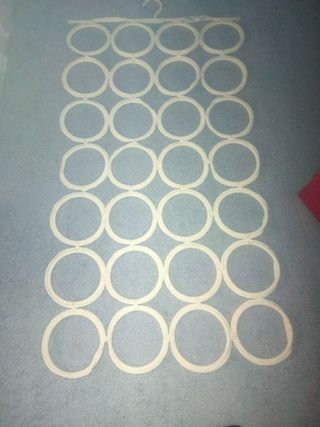 perchero para pañuelos o corbatas del Ikea