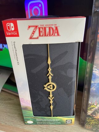 PACK GUIA BREATH OF THE WILD+FUNDA ZELDA SWITCH