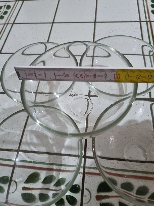 5 coppette da dessert