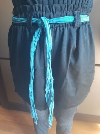 Cintura in tessuto da annodare, cm 185