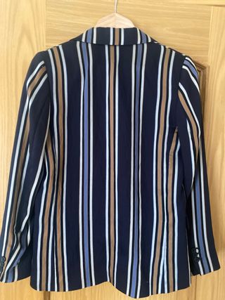 Chaqueta blazer a rayas vestir