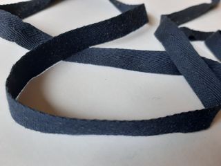 Laccio in tessuto blu scuro da annodare, cm 130