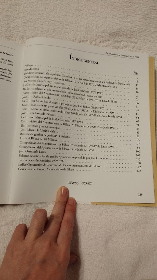Las alcaldías de la democracia 1979-1999