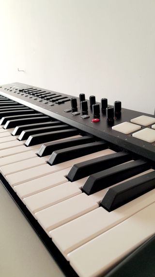 Teclado controlador MIDI, piano USB+pedal