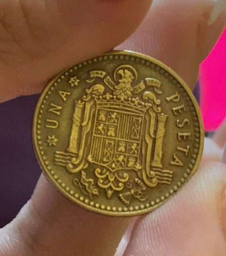 Moneda una peseta 1966