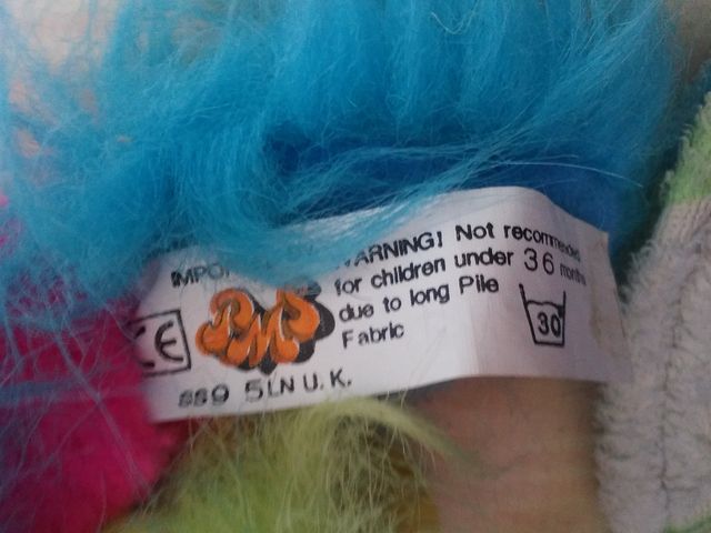 Peluche PMS de los años 90