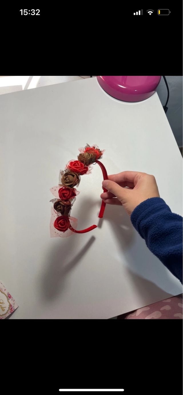 Diadema de flores