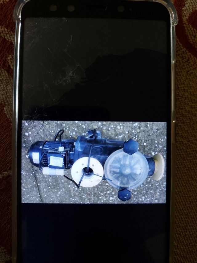 Motobomba para depuradora de piscina.