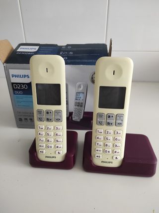Teléfonos inalámbricos Phillips