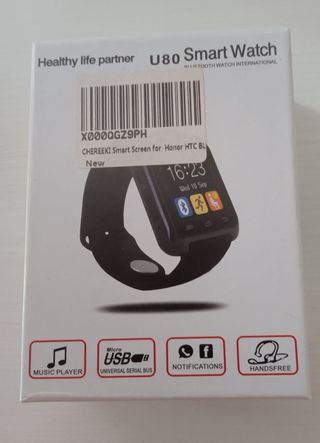 Smart Watch color negro mod. Chereeki U80