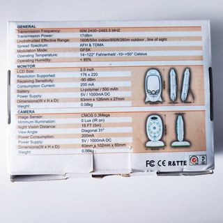 Monitor cámara vigilabebes