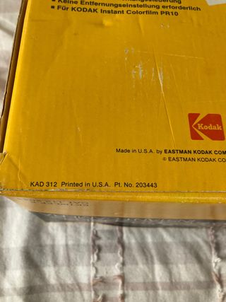 camara kodak vintage nueva