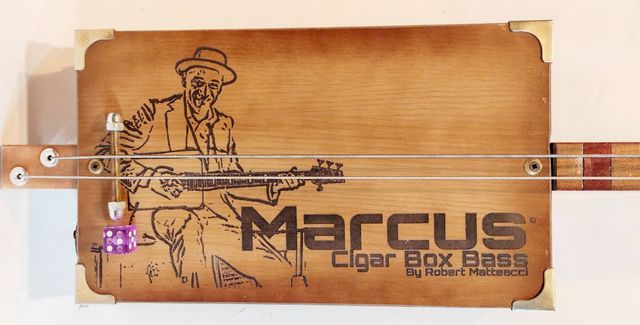 Basso semiacustico Marcus by Matteacci's