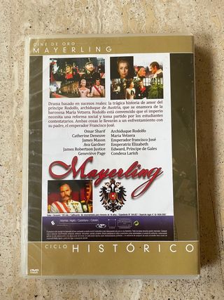 MAYERLING, dvd cine histórico.