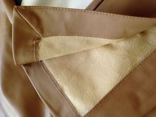 Legging cuero camel