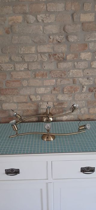 Faretti in ottone satinato