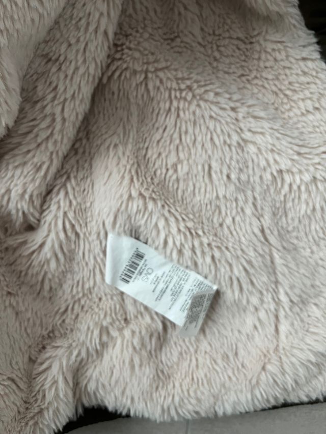 Parka cálido caqui OVS niña con capucha 9-10 años