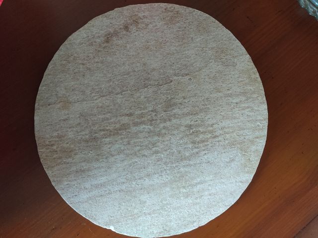 Plato de piedra natural 30cm