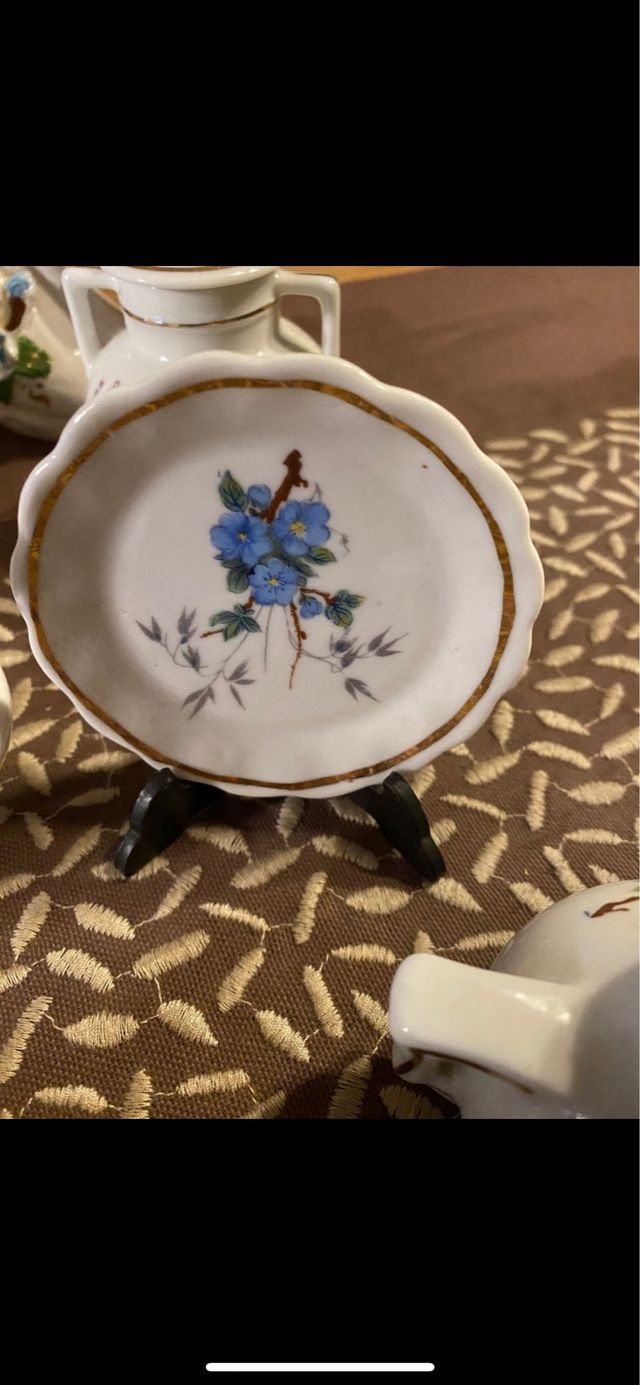 Lote figuritas porcelana