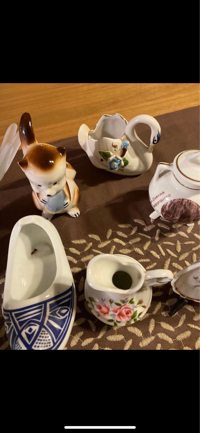 Lote figuritas porcelana