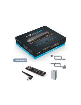 Receptor satélite - Engel RS8100Y, HD, Wi-Fi, Ethe