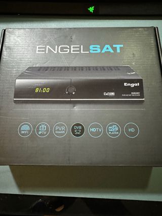 Receptor satélite - Engel RS8100Y, HD, Wi-Fi, Ethe