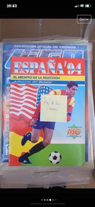 albunes futbol Retro Panini Coleccionista