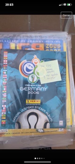 albunes futbol Retro Panini Coleccionista