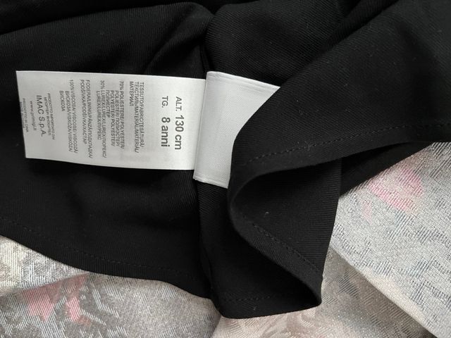 Vestido flores brillante Primigi niña 8 años 130cm