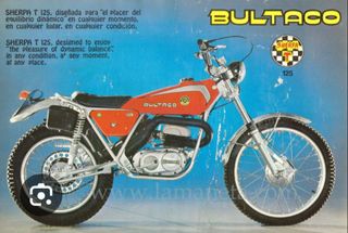 Despiece Bultaco sherpa 125/74