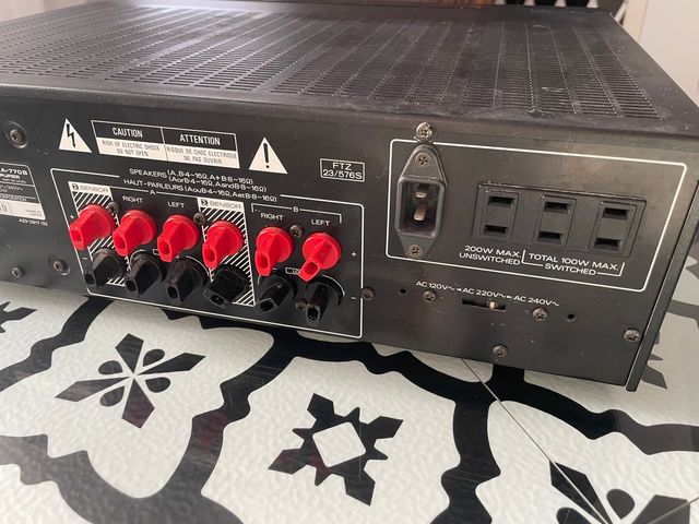 KENWOOD KA-770B Amplificador Vintage