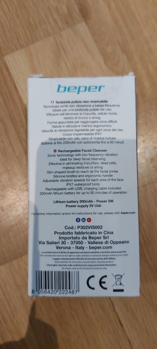 Beper cepillo limpieza facial