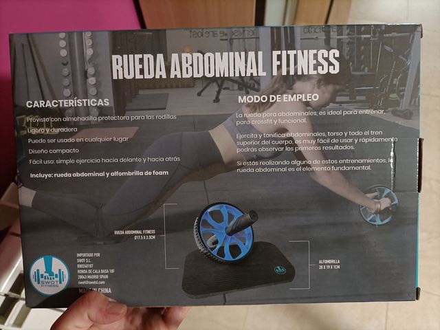 Rueda abdominal NUEVA A ESTRENAR+CAJA