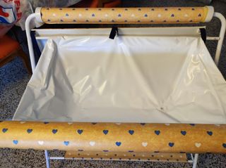 Bañera cambiador plegable