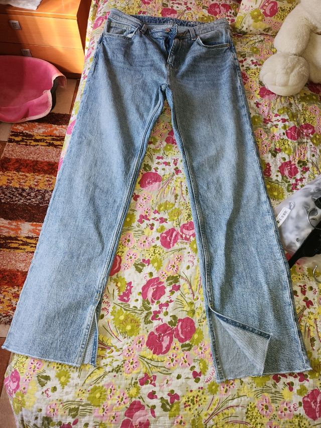 Pantalón vaquero retro strainght