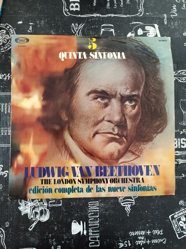 Vinilo Quinta Sinfonia de Beethoven 