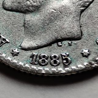 C18 Moneda 50 centimos Alfonso XII 1885 8-6 MBC