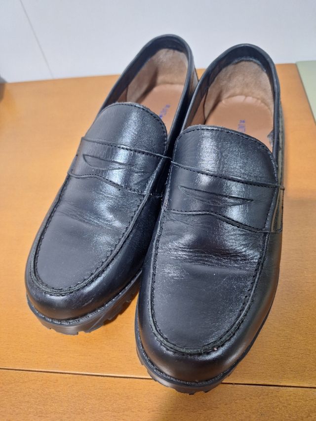 Zapatos mocasines colegial niño