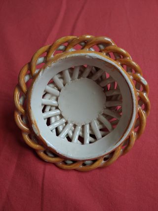 JOYERO VINTAGE CERÁMICA TRENZADA PARA DORMITORIO