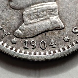 C32 Moneda 50 centimos Alfonso XIII 1904-1-0 EBC