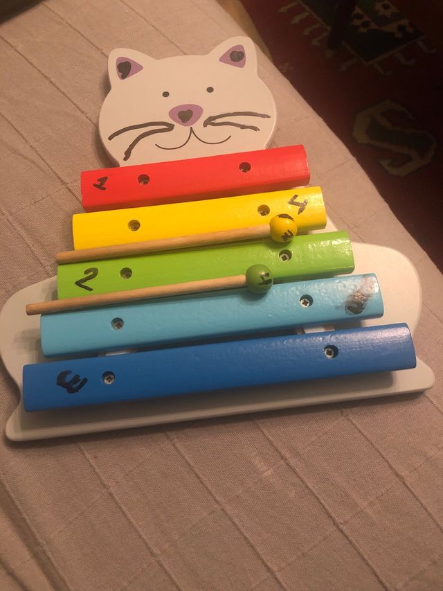 Xilofono juguete madera