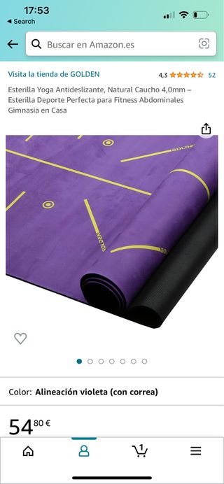 yoga mat (esterilla yoga de viaje)