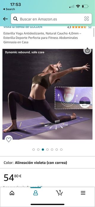 yoga mat (esterilla yoga de viaje)